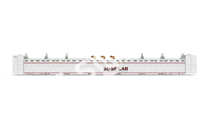 Large width linear evaporation equipment