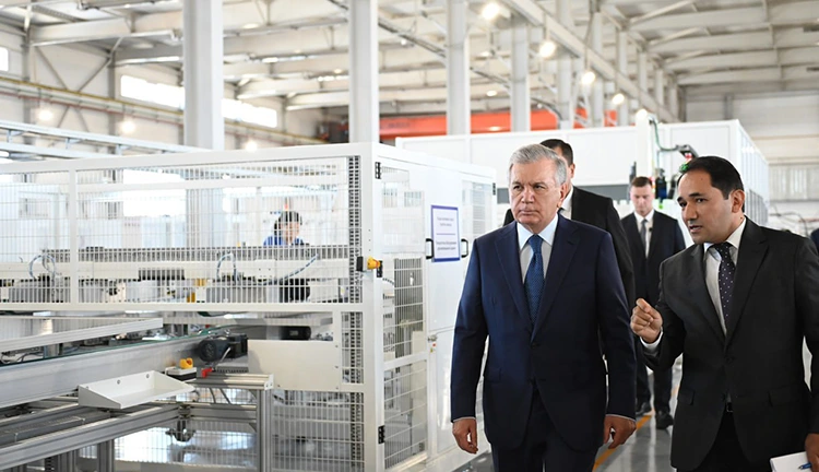 SC Solar Builds Uzbekistan's First PV Module Automated Production Line